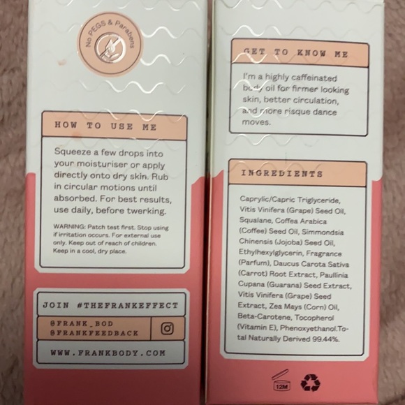 Frank Body | Booty Drops | NIB - Picture 2 of 6